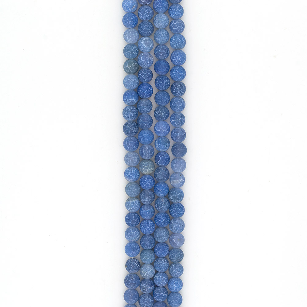 Фото товара агат кракле шар цвет аквамарин 12 мм