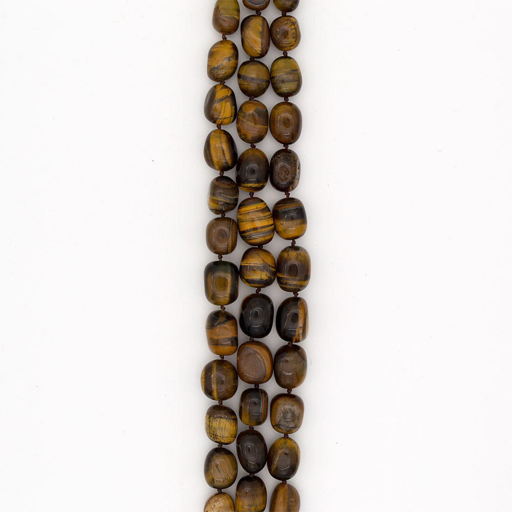 Фото товара тигровый глаз галтовка на увеличение с 14*12  до 22*19 мм