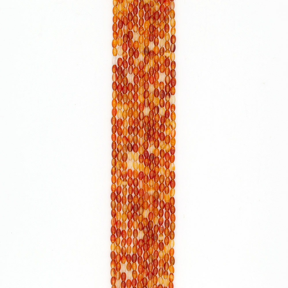 Фото товара сердолик светлый бочата 7*4 мм