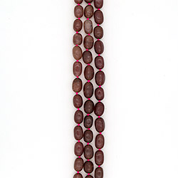 Фото товара земляничный кварц галтовка на увеличение с 19*17 до 20*13 мм