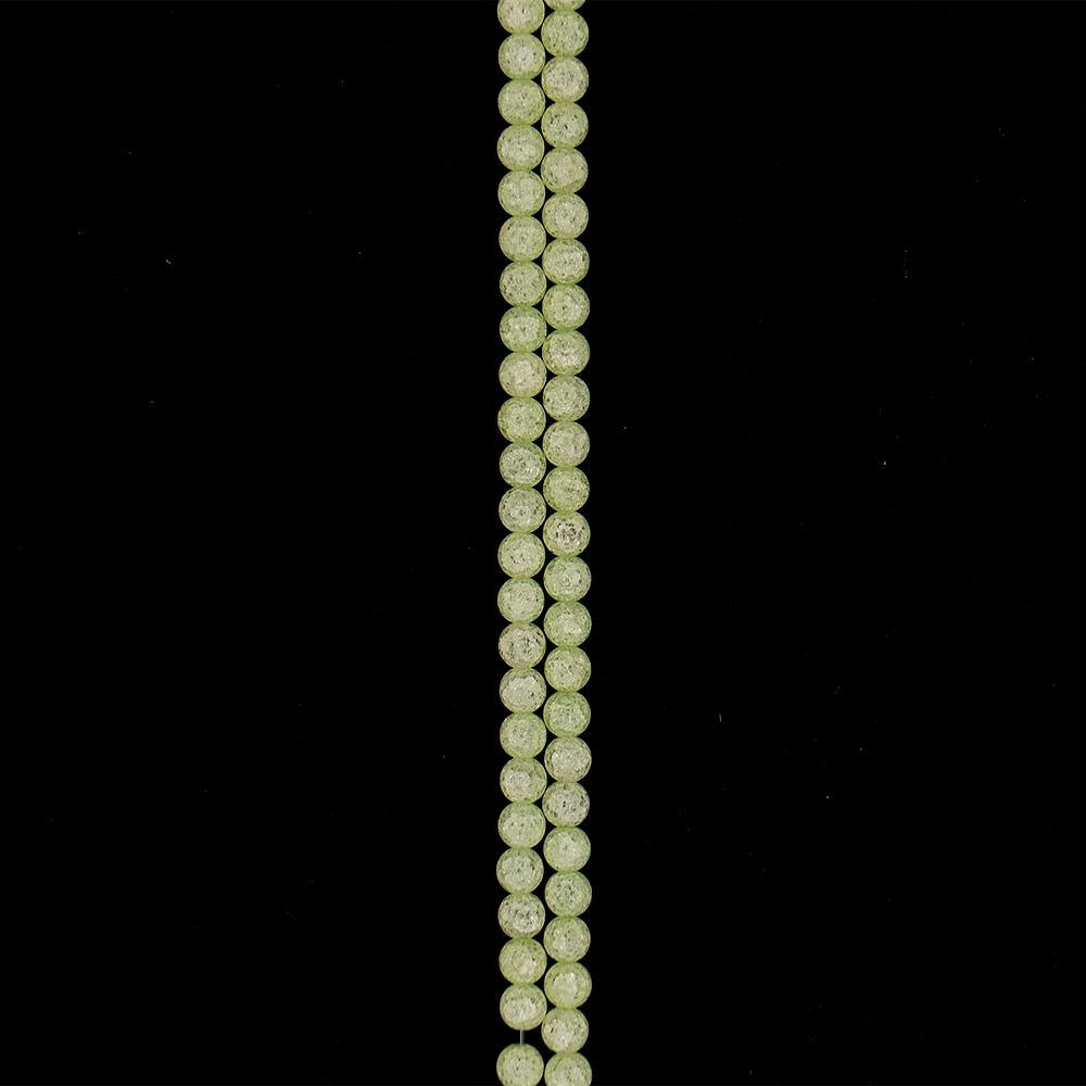 Фото товара сахарный кварц светло-зеленый 10 мм