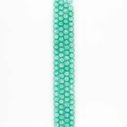 Сахарный кварц цвет бирюзовый 10 мм