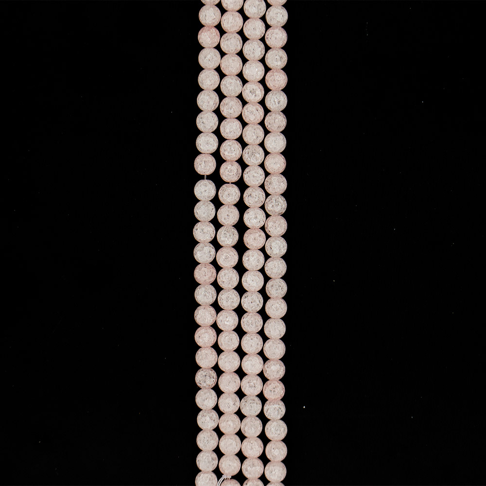 Фото товара сахарный кварц светло-розовый 10 мм