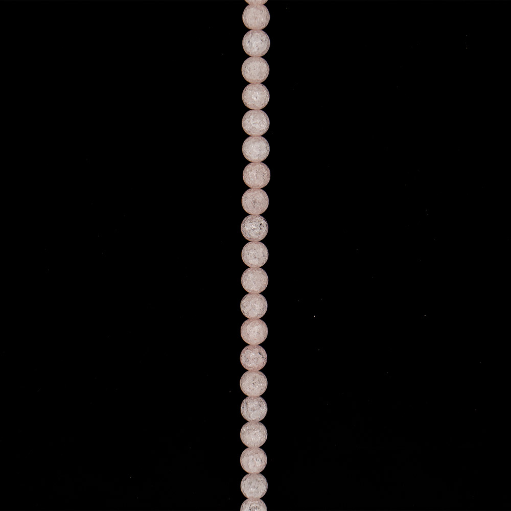 Фото товара сахарный кварц светло-розовый 12 мм