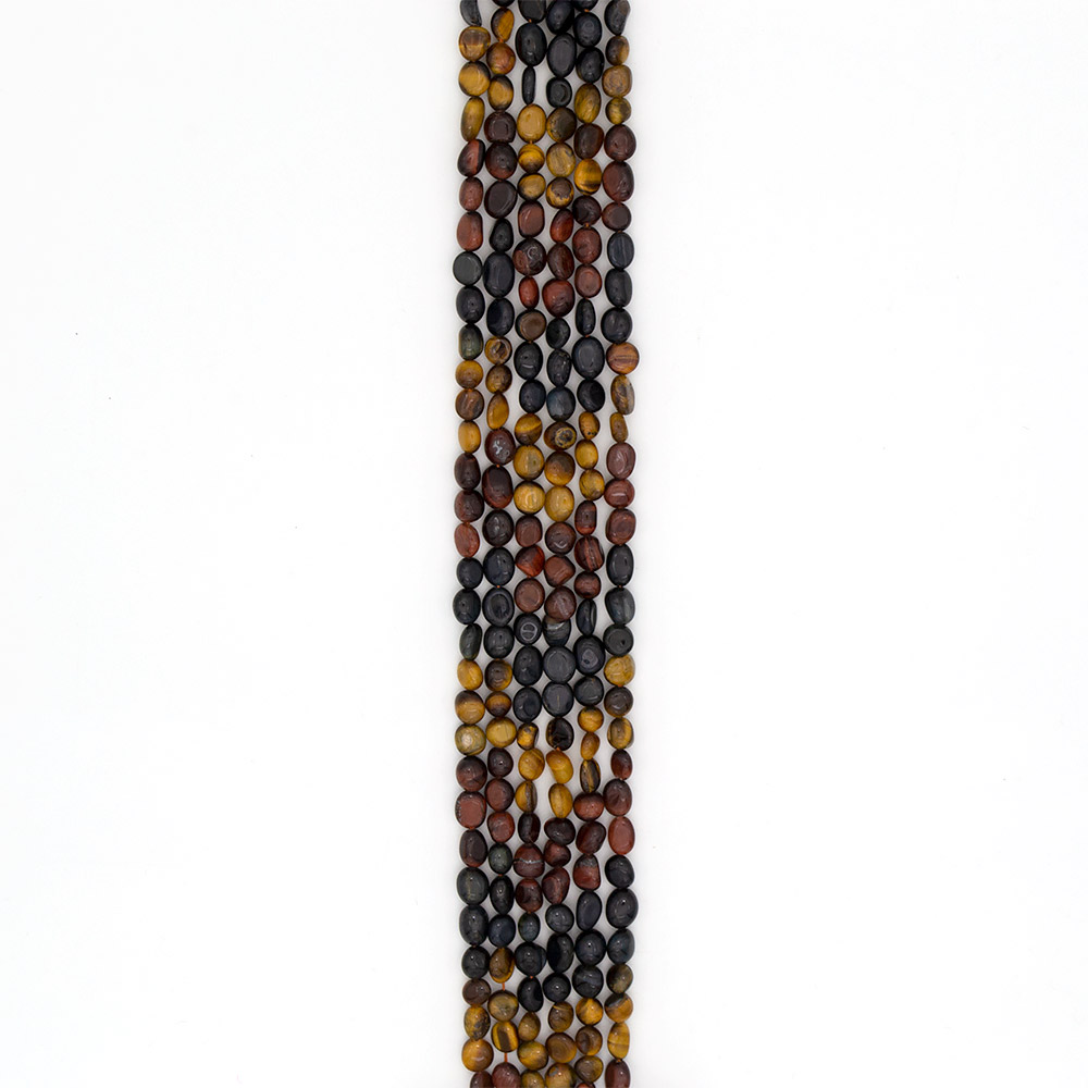 Фото товара тигровый, соколиный, бычий глаз галтовка мелкая 1 сорт