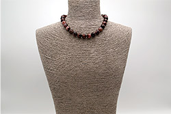 Бусы из бычьего глаза шар 12 мм