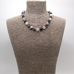 Бусы из кварца волосатика 12 мм