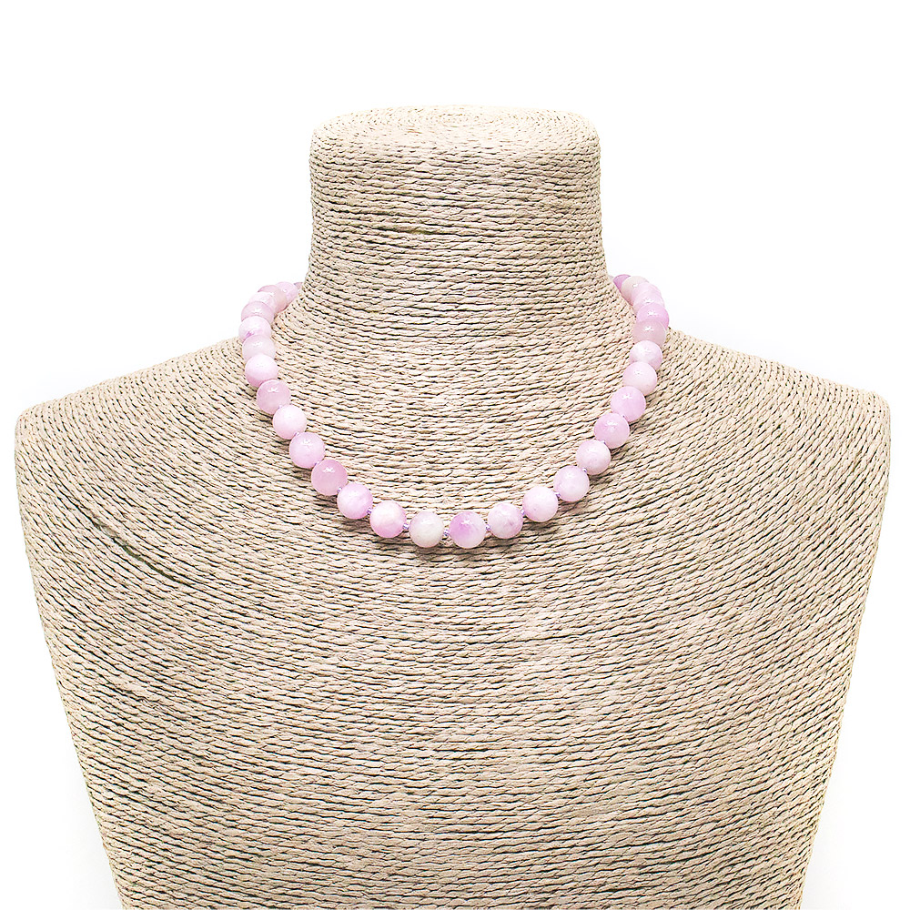 Бусы из кунцита 10 мм