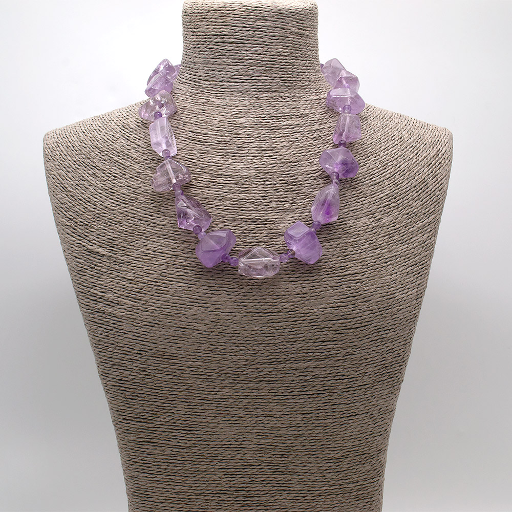 Фото товара бусы из аметрина галтовка грань 27*20 мм