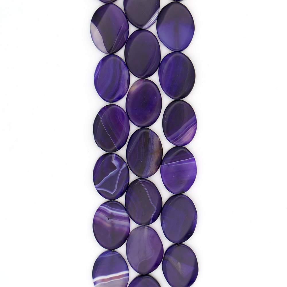 Фото товара агат таблетка цвет фиолетовый 40*30 мм