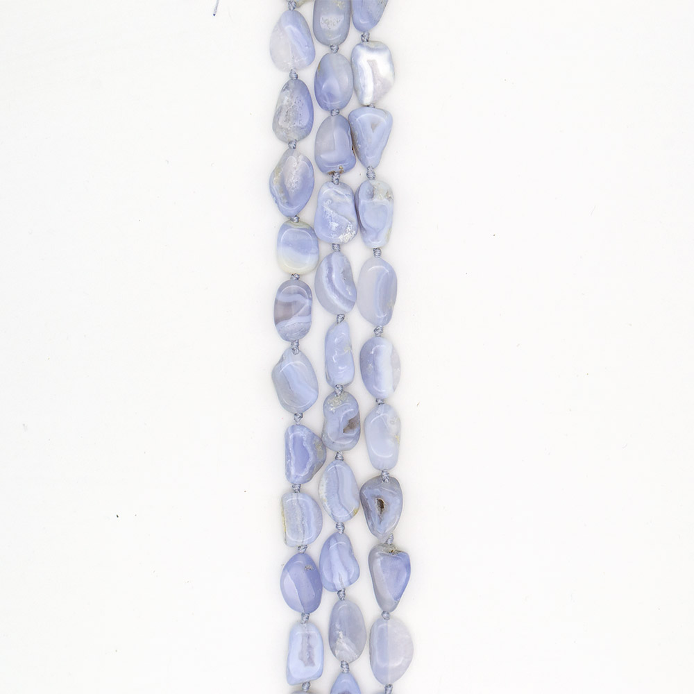 Сапфирин галтовка 22*13 мм