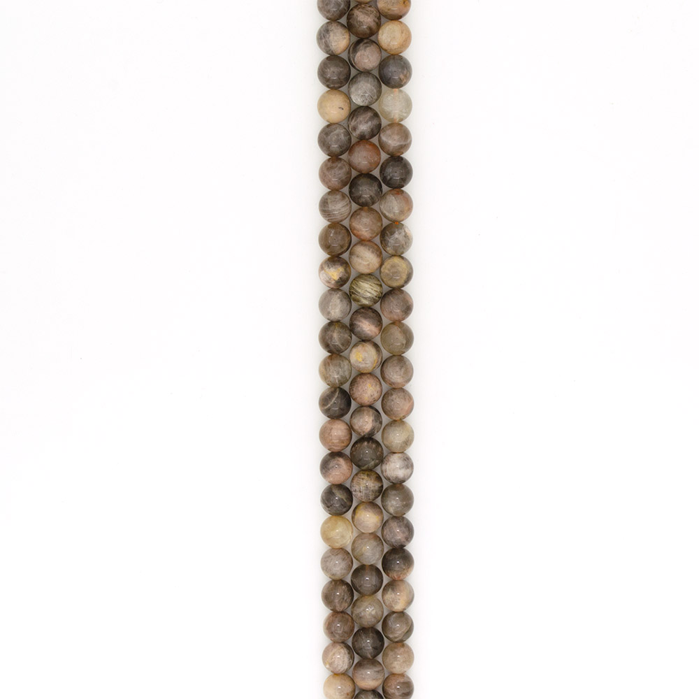 Фото товара лунный камень темный шар 12 мм