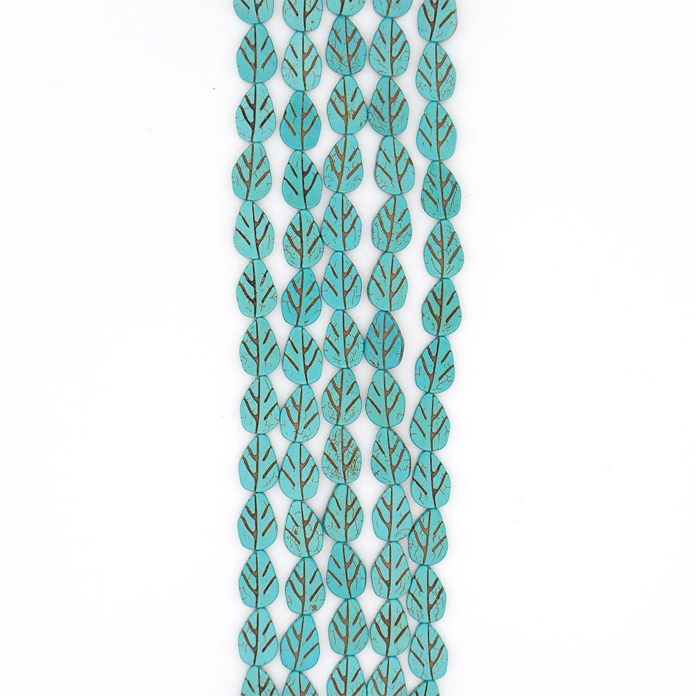 Фото товара говлит тонированный "листок" 20*14 мм