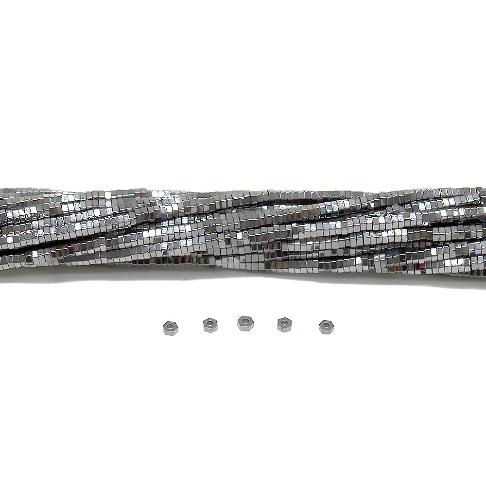 Фото товара гематит ромб грань поперечный 6 мм