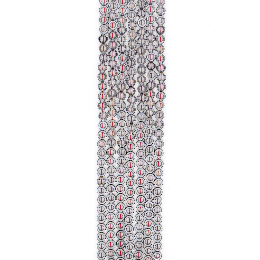 Фото товара гематит кольцо 8 мм; 4,5 мм 