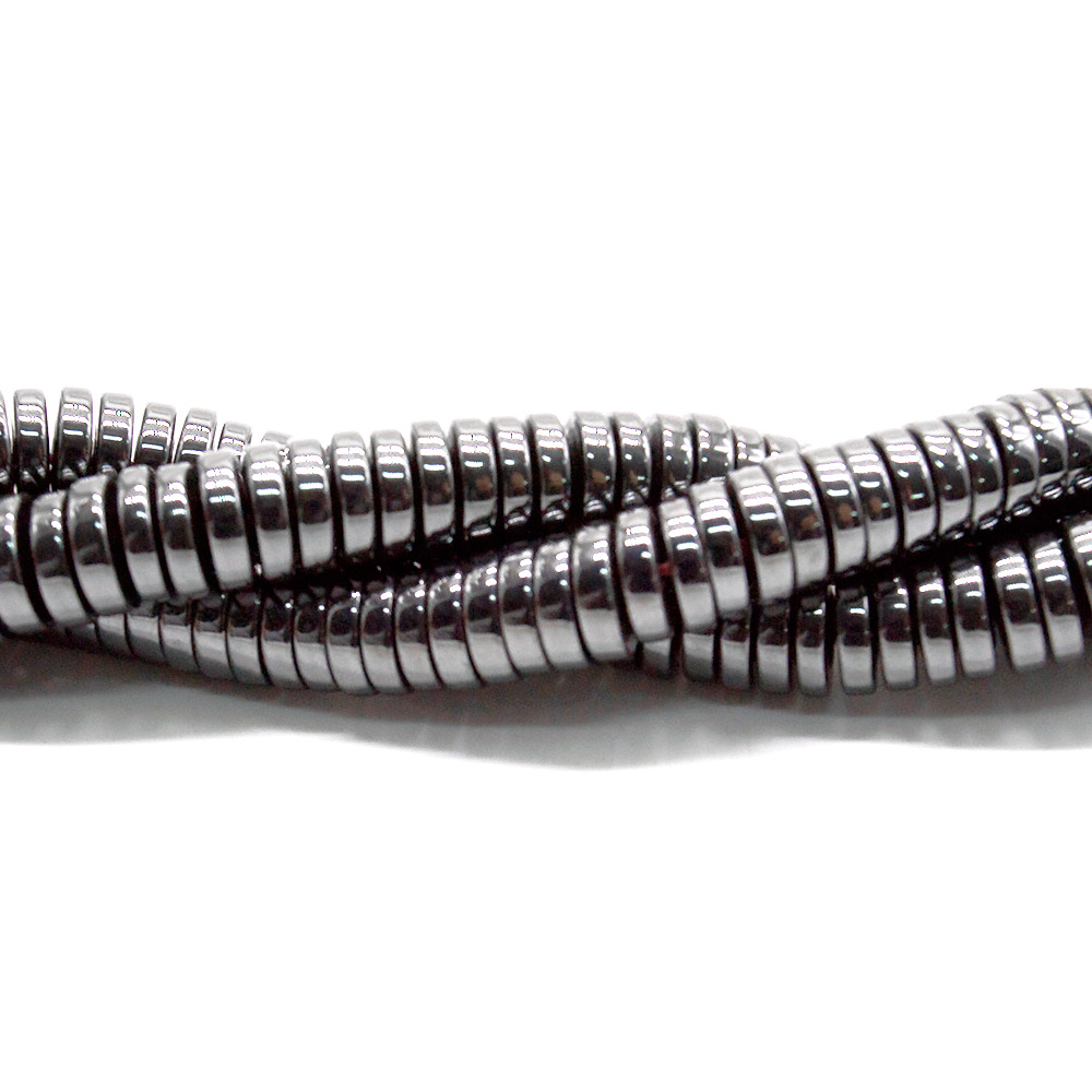 Фото товара гематит шайба 8*2 мм 