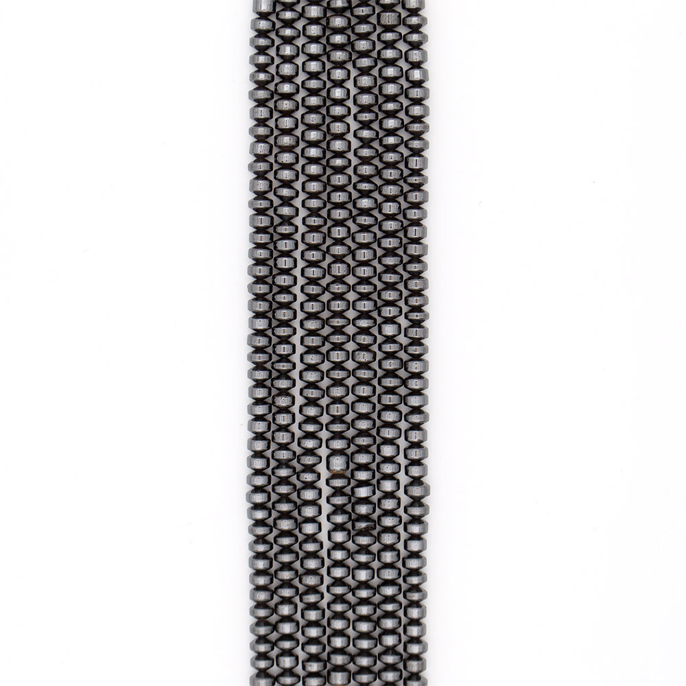 Фото товара гематит рондоль 6*8 мм