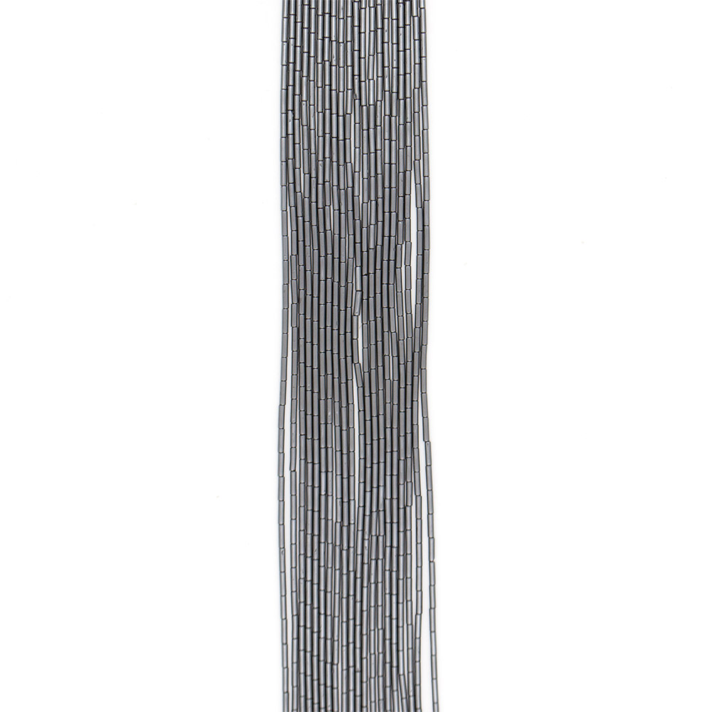 Фото товара гематит цилиндр 8*2 мм