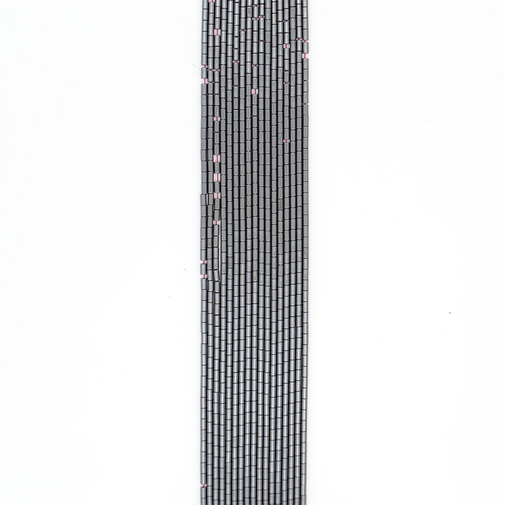 Фото товара гематит цилиндр 5*3 мм