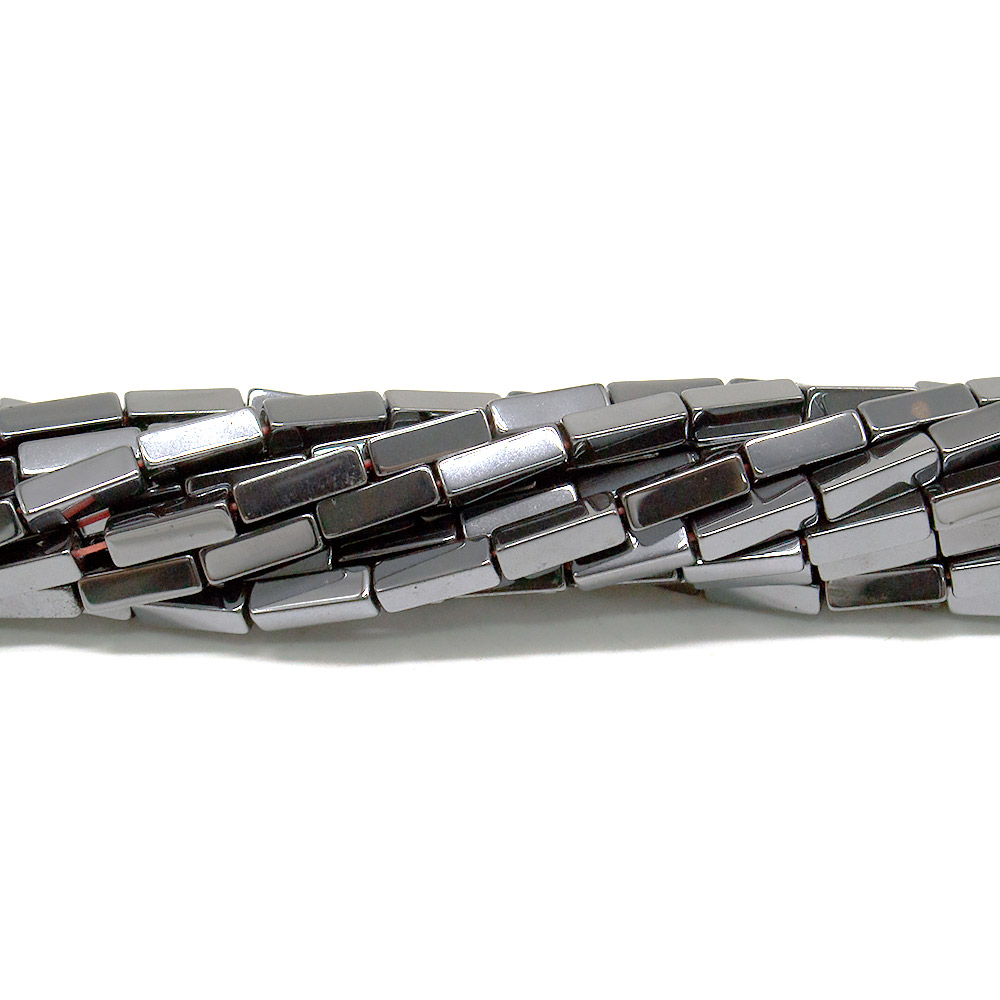 Фото товара гематит прямоугольник ровный 9*3 мм 