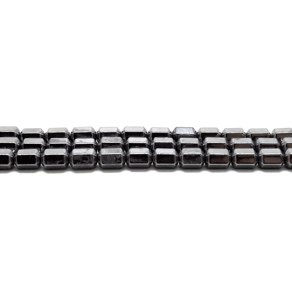 Фото товара гематит биконус вытянутый граненый 8*5 мм