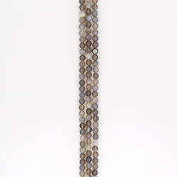 Агат шар цвет светло-серый 8 мм