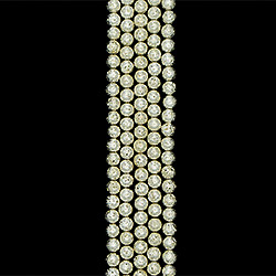 Фото товара лава с покрытием серебро 12 мм