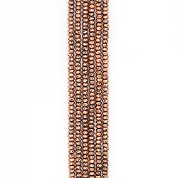 Лава с покрытием медь рондоль 5*8 мм