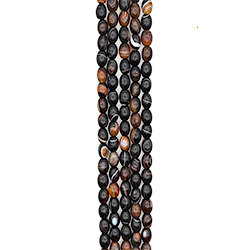 Фото товара сердолик темный бочата 15*10 мм