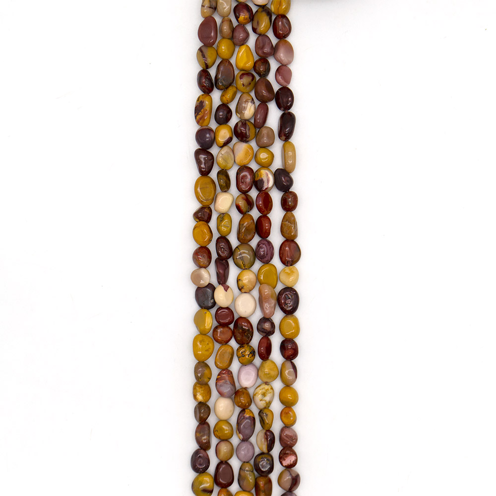 Фото товара яшма мукаит галтовка 8*10 мм