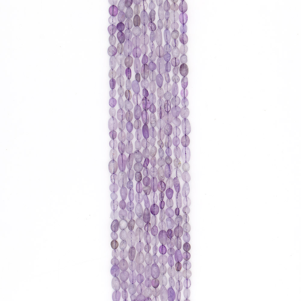 Фото товара аметист лавандовый галтовка 8*6 мм