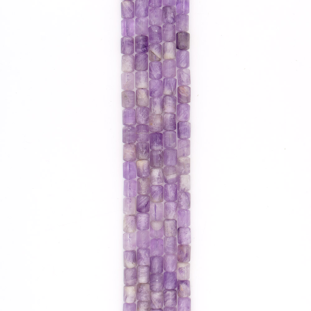 Фото товара аметист лавандовый цилиндр трехсторонний 13*10 мм