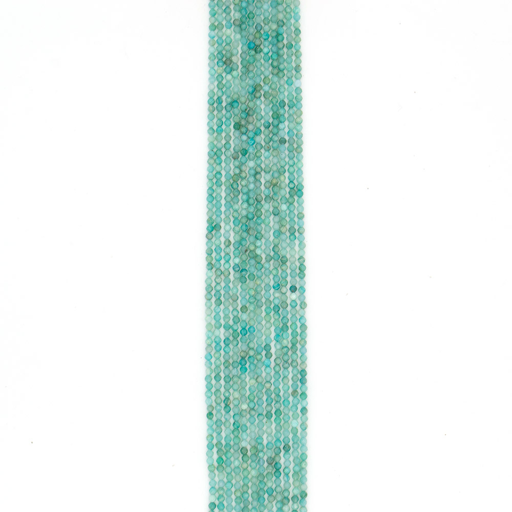 Фото товара амазонит шар 3 мм грань