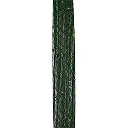 Авантюрин синтетический зеленый граненый 2 мм