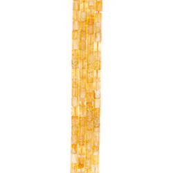 Фото товара цитрин цилиндр трехсторонний 13*10 мм