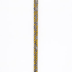 Сахарный кварц с покрытием цвет золото 6 мм