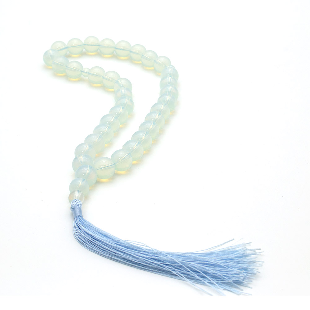 Фото товара четки из яшмы кирпичной 10 мм 33 бусины