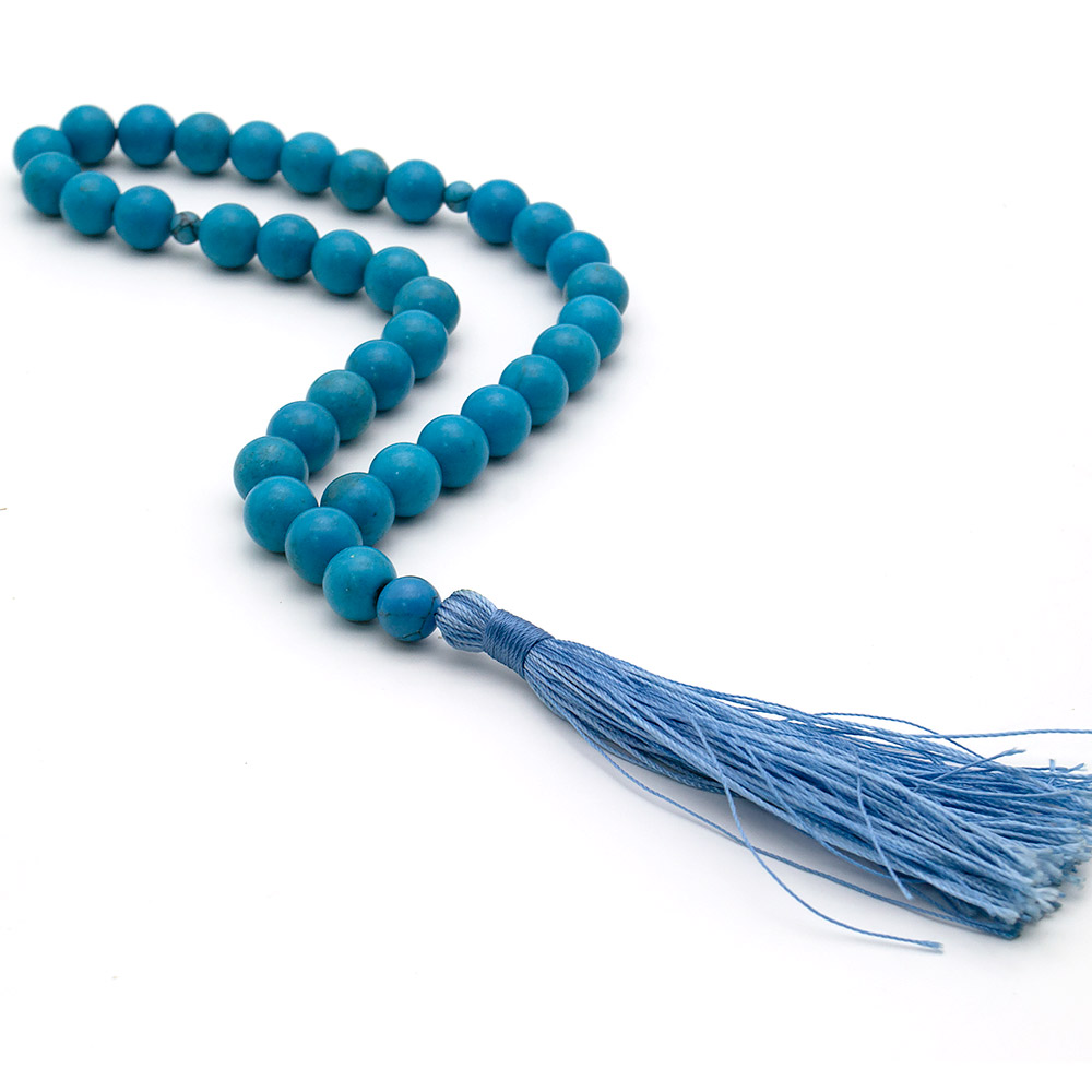 Фото товара четки из говлита 12 мм 33 бусины