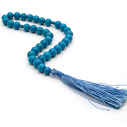 Четки из говлита 12 мм 33 бусины