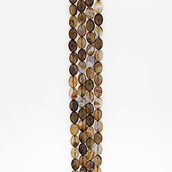 Фото товара агат таблетка цвет коричневый 18*13 мм