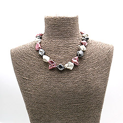 Бусы из майорки барокко цвет ассорти