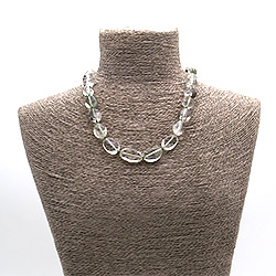 Бусы из кварца рутилового галтовка на увеличение