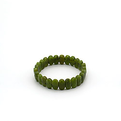 Фото товара браслет из нефрита 14*8 мм грань