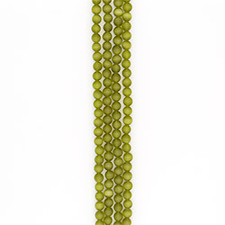 Кошачий глаз имитация цвет оливковый 8 мм 