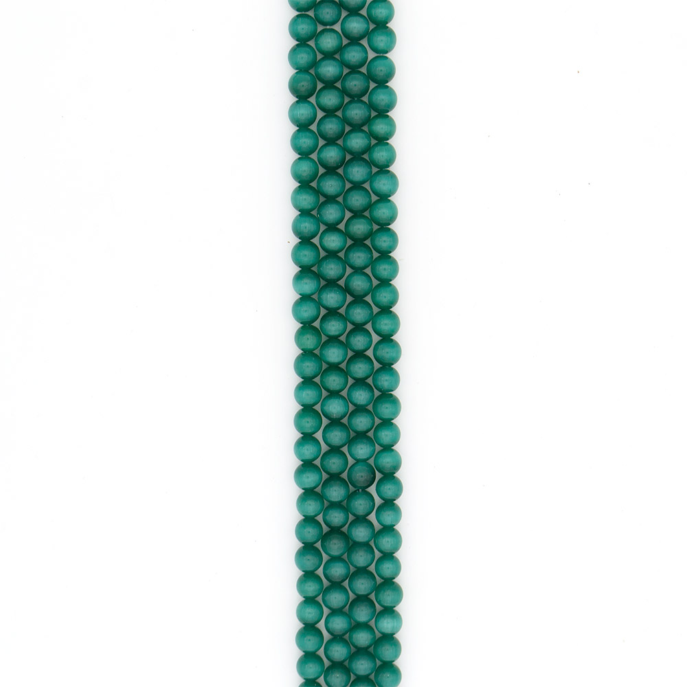 Фото товара кошачий глаз имитация шар цвет изумрудный 10 мм 