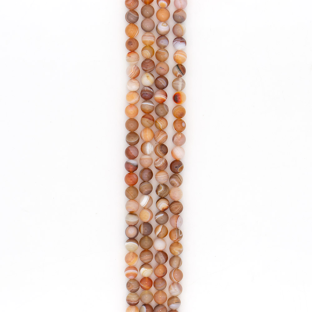 Фото товара агат шар цвет розовый ботсван 10 мм