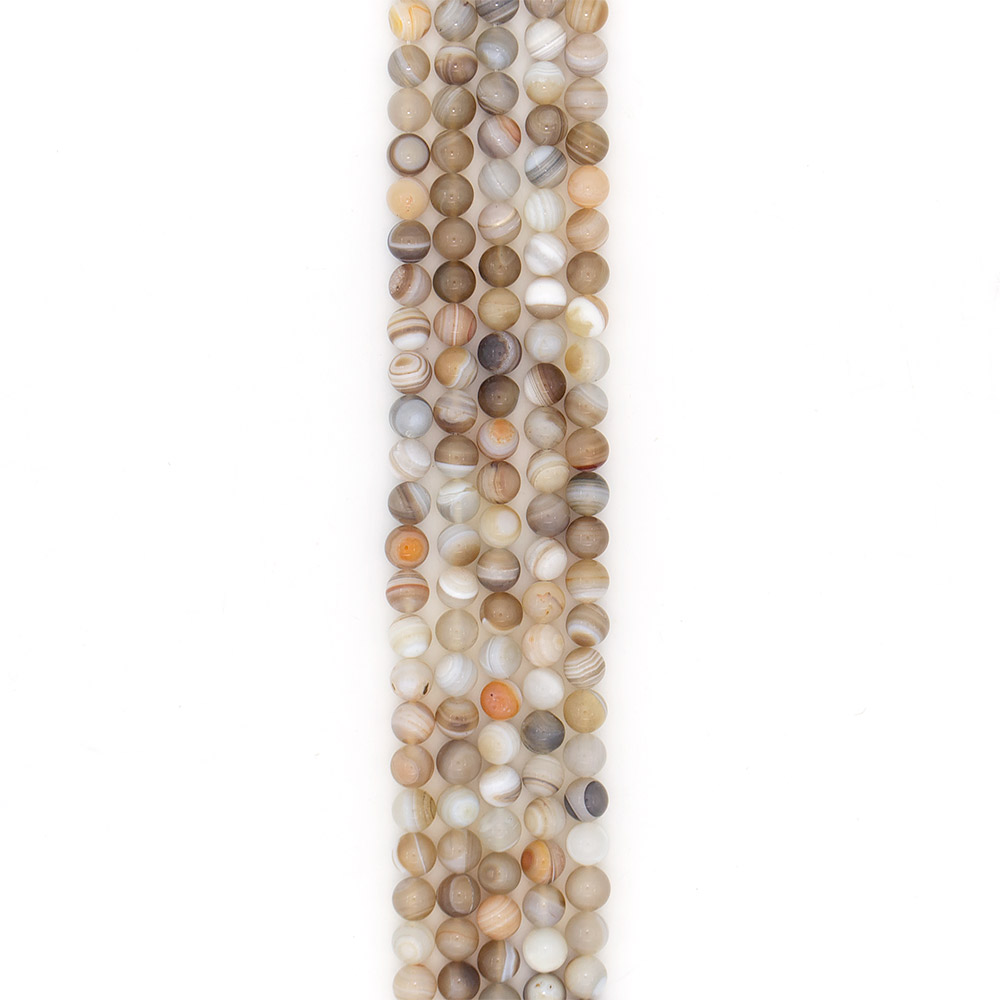 Фото товара агат шар цвет бежевый 10 мм