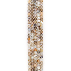 Агат шар цвет бежевый 10 мм