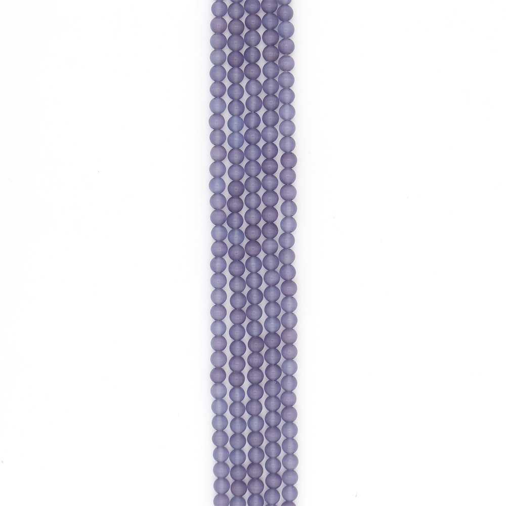 Фото товара кошачий глаз имитация цвет аметист 8 мм