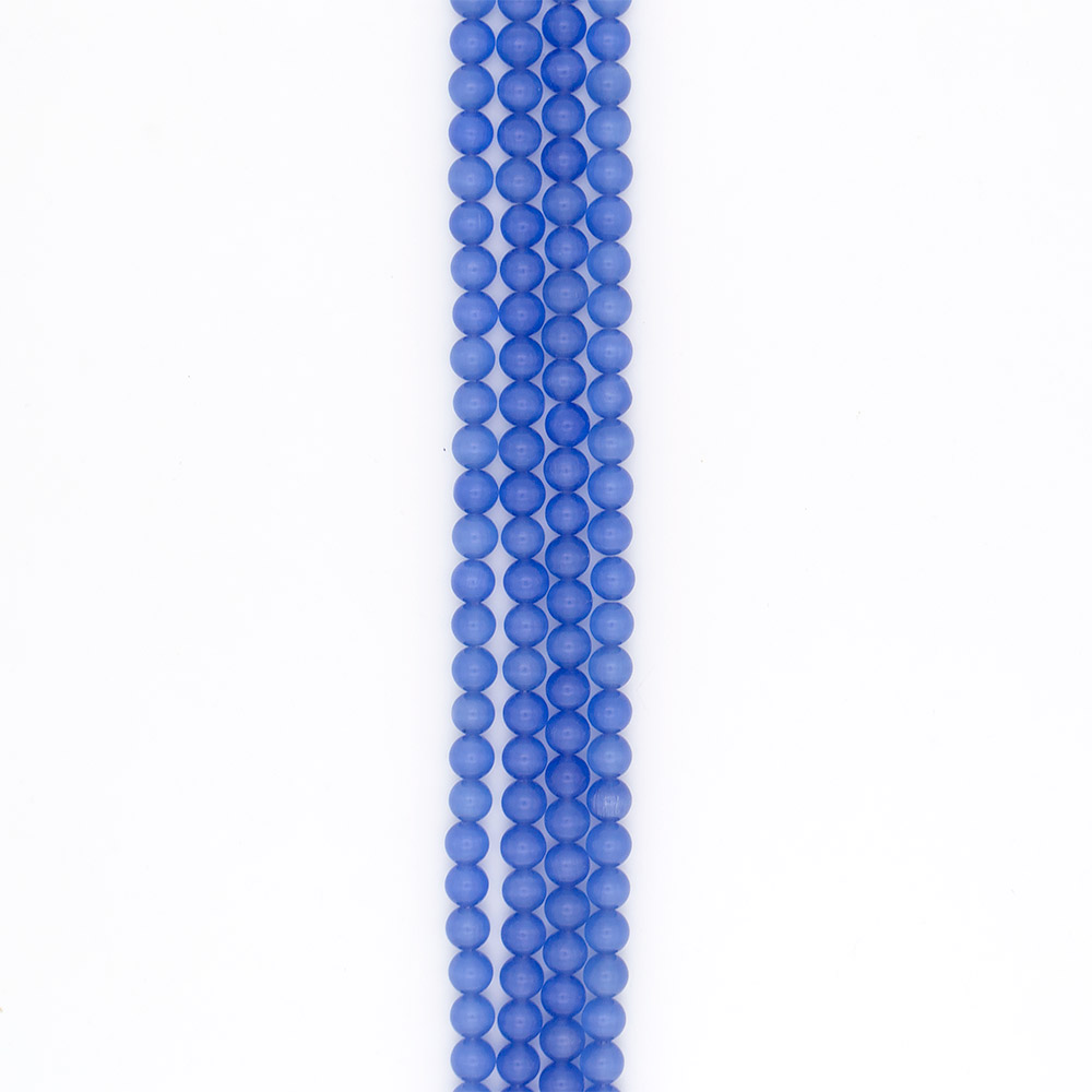 Фото товара кошачий глаз имитация шар цвет синяя лазурь 10 мм